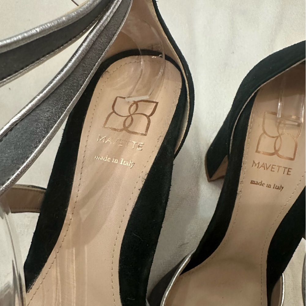 Mavette Colorblock Nola Dorsay Pump Heels Size 39.5EU - Picture 10 of 12